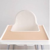 Skodie® Kinderstoel placemat - Knoeimat - IKEA Antilop - Roze - Eetstoel baby - Food grade siliconen - Wasbaar - BPA vrij