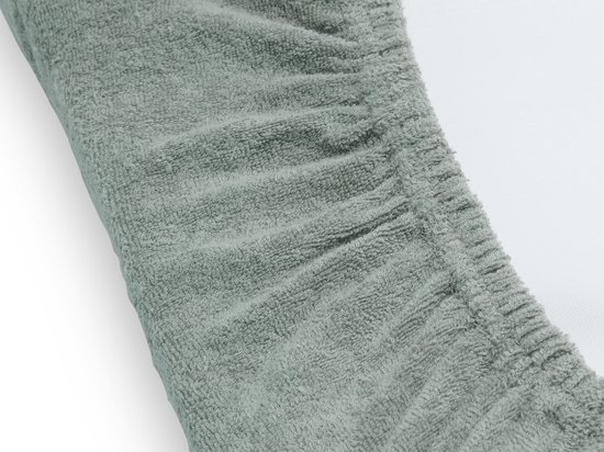 Jollein Aankleedkussenhoes Badstof 50x70cm - Ash Green — afbeelding 3