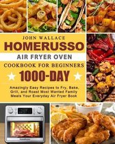 HomeRusso Air Fryer Oven Cookbook for Beginners