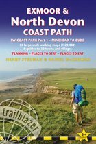 Exmoor & North Devon Coast Path, South-West-Coast Path Part 1: Minehead to Bude (Trailblazer British Walking Guides): Practical walking guide with 55 large-scale walking maps (1