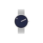Picto Herren-Uhren Analog Quarz One Size Blauw 32015850