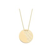 Favs Dames Ketting 9 karaat geelgoud One Size 88101464