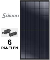 Sunket 6 Zonnepanelen 440 Watt vermogen Full Black