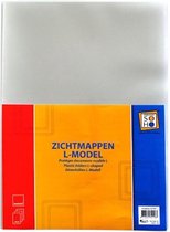 Soho - Zichtmappen L-Model - transparant - 10 stuks in 1 setje | 10 setjes in de doos.