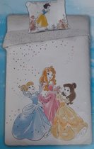 Disney Princess - dekbed - dekbedovertrek - Prinses - bed set - 140x200cm - kussensloop - 60x70cm. Met instopstrook.