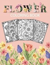 Flower Coloring Book