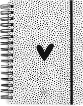 Zoedt Bulletjournal "Geluk is genieten van wat er is"
