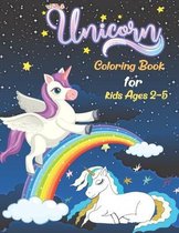 Unicorn Coloring Book for kids Ages 2-5