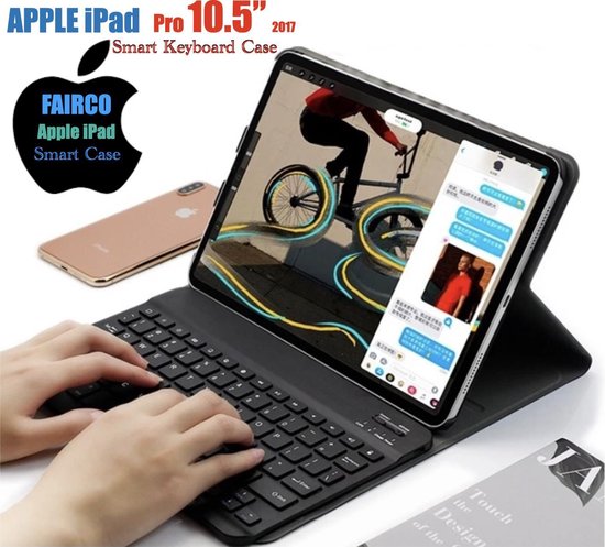 Étui pour clavier Smart Apple iPad Pro 10,5" (2017) - Détachable  magnétiquement - Étui... | bol.com