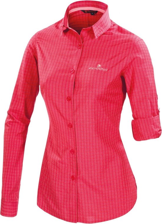 Oplossen rand Plaatsen Ferrino Blouse Perinet Ls Dames Rood Maat M | bol.com