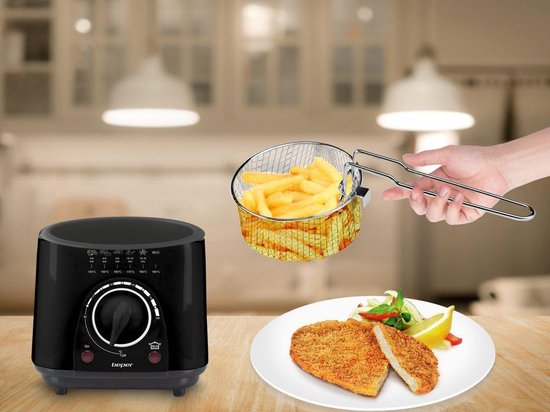 Friteuse et Appareil à fondu TECHWOOD - 950W - Bac à huile 1L