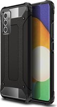 Fonu Hybrid Armor Backcase hoesje Samsung A82 Zwart