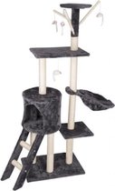 CAT KattenToren - Kattenpaal - Groot met ladder - 140x50x35 cm,  Pet Comfort Krabpaal