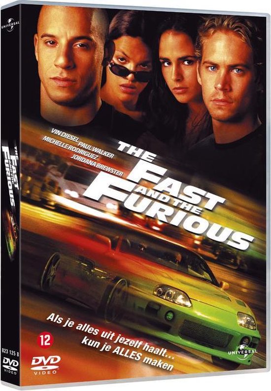 Cover van de film 'The Fast And The Furious'