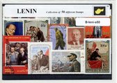 Vladimir Lenin– Luxe postzegel pakket (A6 formaat) - collectie van 50 verschillende postzegels van Vladimir Lenin – kan als ansichtkaart in een A6 envelop. Authentiek cadeau - kado