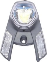 koplamp in-sight naafdynamo zilver/grijs