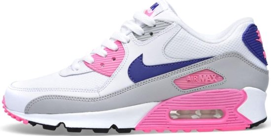 nike air max white blue pink
