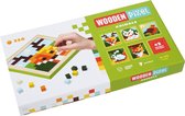 Cubika houten mozaïek - dieren