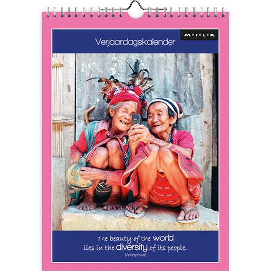 MILK verjaardagskalender - 18x25