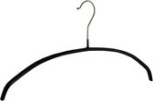 De Kledinghanger Gigant - 40 x Blouse / shirthanger metaal met zwarte anti-slip coating, 40 cm