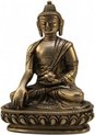 Boeddha Akshobya beeld - 14 - 800 - Messing - M