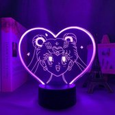 Anime LED Lamp Kawaii Nieuwe RGB LED Nachtlampje Lovely Anime Girl
