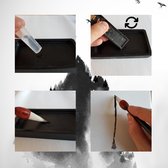 Hobby Bokkie - Inktsteen, inktstaaf en traditionele inkt penseel - Voor Chinese Kalligrafie, Japanse Sumi-e en Inktschilderen - natuursteen, duurzame inkt staaf en steen  en natuurlijke kwast