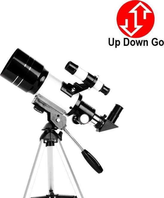strelen Aas Concurreren Up Down Go Telescoop – Sterrenkijker – Lenzentelescoop – Maanfilter – 70mm  Lens | bol.com