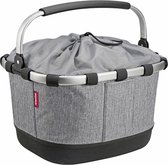 KlickFix Reisenthel Carrybag GT Fietsmand voor Racktime, grijs