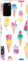 Casetastic Samsung Galaxy S20 Plus 4G/5G Hoesje - Softcover Hoesje met Design - Ice Creams Print