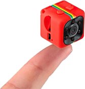 Daroyx® SQ11R30 Spycam - Verborgen camera met HD kwaliteit - Mini spy camera zonder SD kaart - Rood