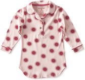 Little Label Meisjes Nachthemd - Maat 110-116 - Model slaapshirt - Fuchsia, Roze - Zachte BIO Katoen