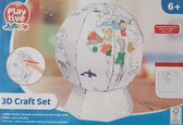Knutselset 3D Play Tive junior Wereld Bol