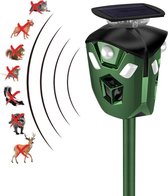 Honden en katten verjager - 3 in 1 apparaat - 360° ultrasone verjager - weert honden en katten