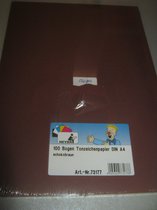 Tekenpapier A4 120grs Printerpapier chocoladebruin 100 stuks