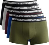 Gant Basic Onderbroek - Mannen - Zwart - Wit - Licht grijs - Bordeaux Rood - Blauw - Groen