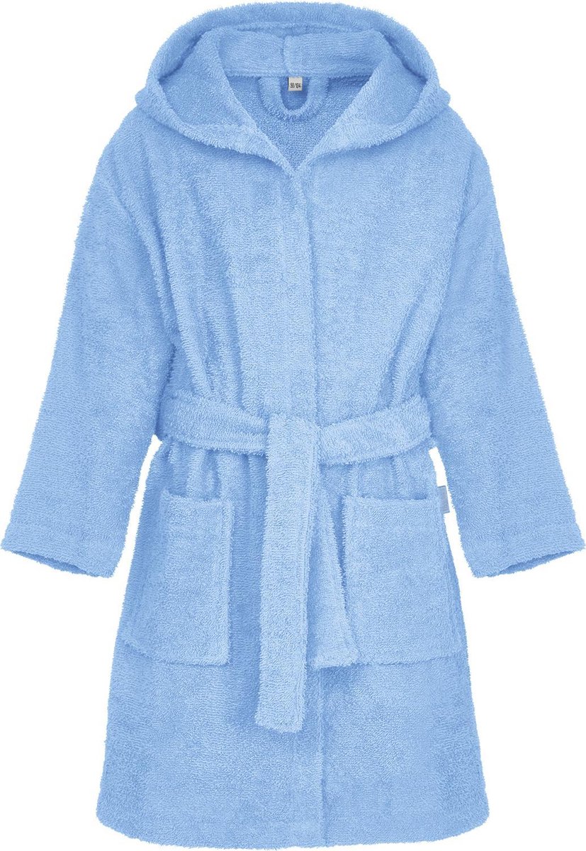 Playshoes - Badjas van badstof voor kinderen - Blauw - maat 98-104cm