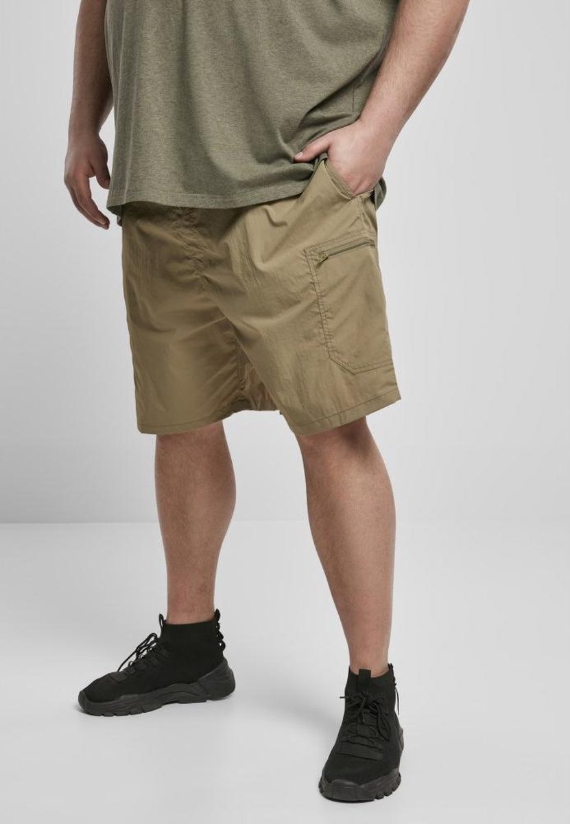 Urban Classics Korte broek -3XL- Adjustable Nylon Groen