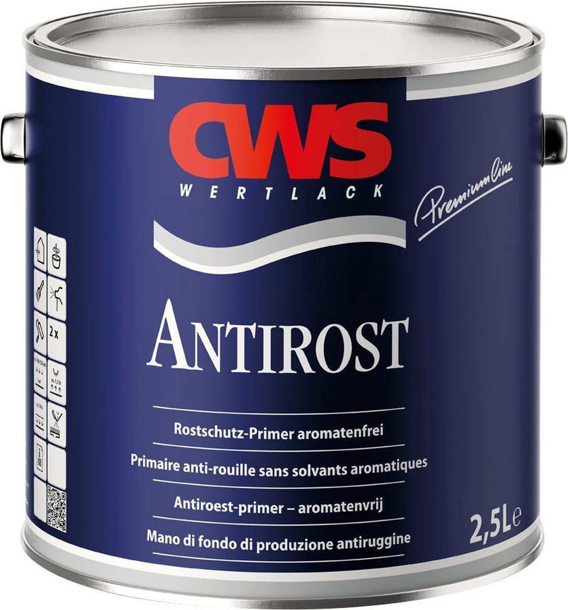 CWS WERTLACK Antirost - 0.75L - ROODBRUIN