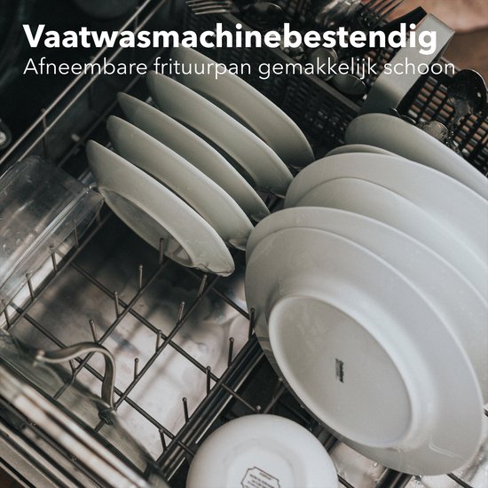 Daewoo DHFRYER Airfryer - Heteluchtfriteuse - 1000 Watt - Compact - 2.4 Liter - Timer