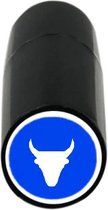 Firsttee - 1 + 1 GRATIS - Golfbalstempel Stier - Blauw - Snel droog - Golf marker - Golfbal marker - Balstempel - Balmarker - Golf accessoires - Golftrainingsmateriaal - Golf training - Golf 