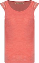 DEELUXE Tanktop met geborduurde details SALLY Clementine