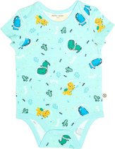 KATIA & BONY Dinosaur Romper 2 pck organic katoen 9-12 maanden