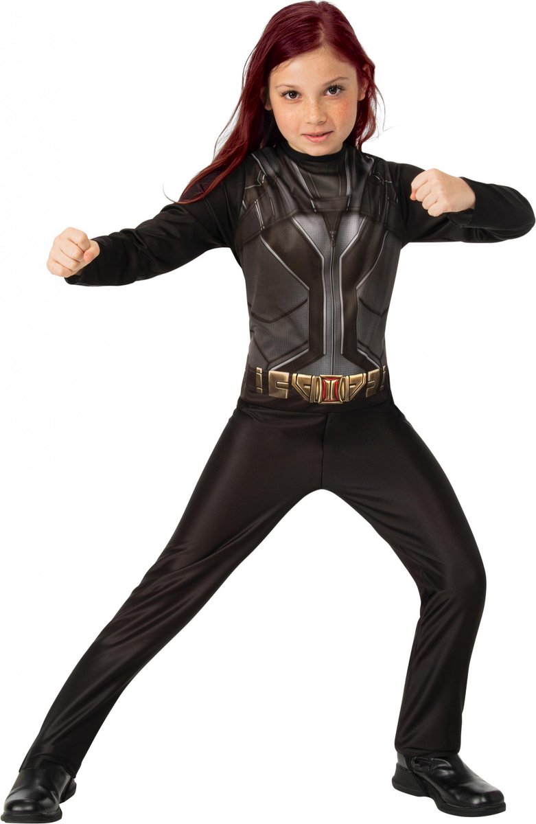 Rubie's Verkleedkostuum Black Widow Dames Polyester Zwart Mt L