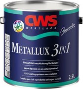 Afbeelding van CWS Metallux 3in1 1L grijs aluminium RAL 9007