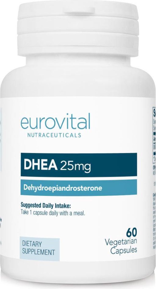 EuroVital DHEA 25mg 60 capsules bol