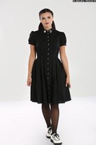 Hell Bunny Samara Dress Medium-lengte jurk zwart L