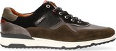 Australian Footwear  - Mazoni Leather - Mens - Black-green-burgundy - 41