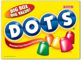 Big Box Big Value! Dots - Metalen Bord Met Reliëf - 43 x 31 cm