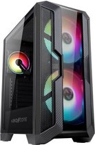 ABKONCORE H600A Sync Zwart - Doos zonder voeding - Middelgrote toren - E-ATX-formaat
